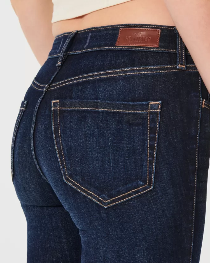 High-Rise Dark Wash Super Skinny Jeans,High-Rise Dark Wash Super Skinny Jeans