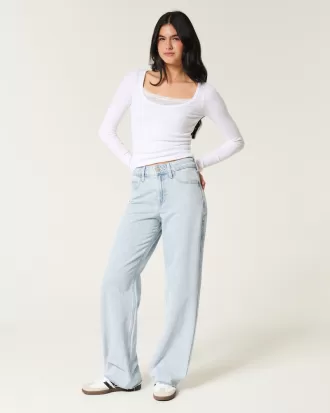 High-Rise Light Wash Baggy Jeans,High-Rise Light Wash Baggy Jeans High-Rise Light Wash Baggy Jeans,High-Rise Light Wash Baggy Jeans