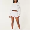 High-Rise Logo Shorts,High-Rise Logo Shorts