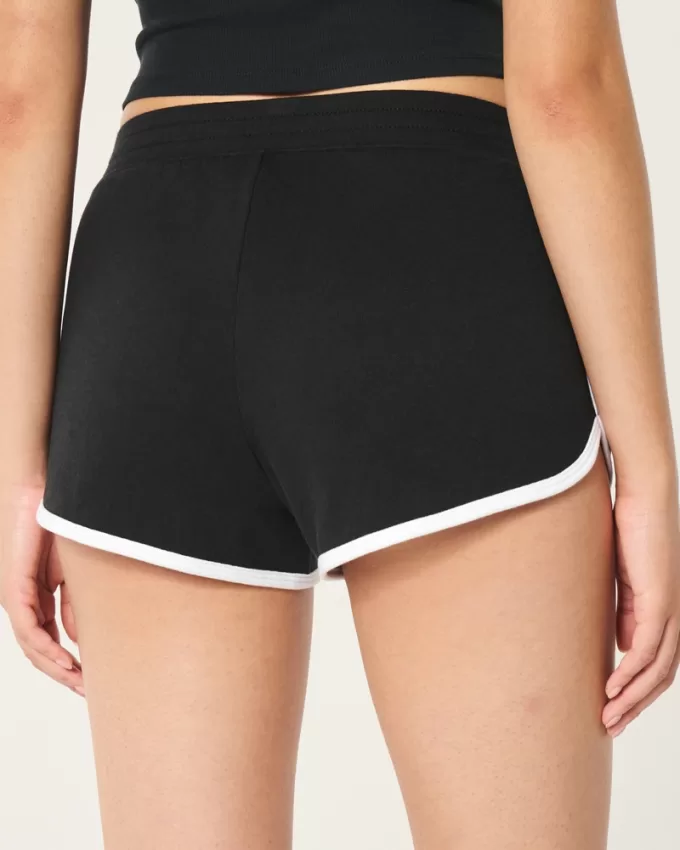 High-Rise Logo Shorts,High-Rise Logo Shorts