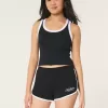 High-Rise Logo Shorts,High-Rise Logo Shorts