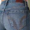 High-Rise Medium Wash Flare Jeans,High-Rise Medium Wash Flare Jeans