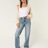 High-Rise Medium Wash Straight Jeans,High-Rise Medium Wash Straight Jeans