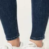 High-Rise Medium Wash Super Skinny Jeans,High-Rise Medium Wash Super Skinny Jeans
