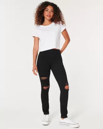 High-Rise Ripped Black Jean Leggings,High-Rise Ripped Black Jean Leggings High-Rise Ripped Black Jean Leggings,High-Rise Ripped Black Jean Leggings