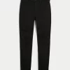 High-Rise Ripped Black Jean Leggings,High-Rise Ripped Black Jean Leggings