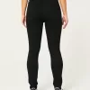 High-Rise Ripped Black Super Skinny Jeans,High-Rise Ripped Black Super Skinny Jeans