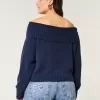 Hollister Comfy Cloud Off-the-Shoulder Sweater,Hollister Comfy Cloud Off-the-Shoulder Sweater