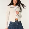 Hollister Comfy Cloud Zip-Up Cable-Knit Sweater,Hollister Comfy Cloud Zip-Up Cable-Knit Sweater Hollister Comfy Cloud Zip-Up Cable-Knit Sweater,Hollister Comfy Cloud Zip-Up Cable-Knit Sweater
