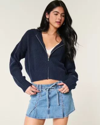 Hollister Comfy Cloud Zip-Up Sweater Hoodie,Hollister Comfy Cloud Zip-Up Sweater Hoodie