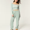 Hollister Feel Good Fleece Dad Joggers,Hollister Feel Good Fleece Dad Joggers