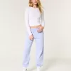 Hollister Feel Good Fleece Dad Joggers,Hollister Feel Good Fleece Dad Joggers