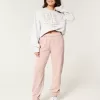 Hollister Feel Good Fleece Dad Joggers,Hollister Feel Good Fleece Dad Joggers