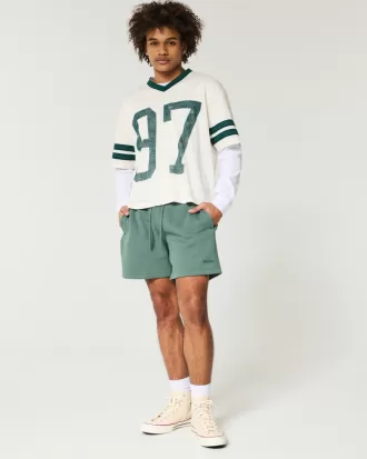 Hollister Feel Good Fleece Mid-Thigh Loose Shorts,Hollister Feel Good Fleece Mid-Thigh Loose Shorts Hollister Feel Good Fleece Mid-Thigh Loose Shorts,Hollister Feel Good Fleece Mid-Thigh Loose Shorts