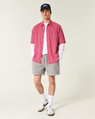 Hollister Feel Good Fleece Mid-Thigh Loose Shorts,Hollister Feel Good Fleece Mid-Thigh Loose Shorts Hollister Feel Good Fleece Mid-Thigh Loose Shorts,Hollister Feel Good Fleece Mid-Thigh Loose Shorts