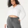 Hollister Feel Good Fleece Mini Zip-Up Hoodie,Hollister Feel Good Fleece Mini Zip-Up Hoodie