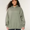 Hollister Feel Good Fleece Oversized Hoodie,Hollister Feel Good Fleece Oversized Hoodie
