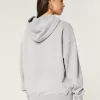 Hollister Feel Good Fleece Pennsylvania Tree Farm Graphic Oversized Hoodie,Hollister Feel Good Fleece Pennsylvania Tree Farm Graphic Oversized Hoodie