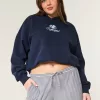 Hollister Feel Good Fleece Switzerland Graphic Oversized Hoodie,Hollister Feel Good Fleece Switzerland Graphic Oversized Hoodie