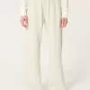 Hollister Feel Good Fleece Wide-Leg Pants,Hollister Feel Good Fleece Wide-Leg Pants