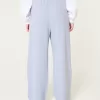 Hollister Feel Good Fleece Wide-Leg Pants,Hollister Feel Good Fleece Wide-Leg Pants