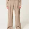 Hollister Livvy Low-rise Wide-Leg Pants,Hollister Livvy Low-rise Wide-Leg Pants