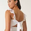 Hollister Saidie Chiffon Flutter Sleeve Mini Dress,Hollister Saidie Chiffon Flutter Sleeve Mini Dress