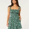 Hollister Saidie Chiffon Flutter Sleeve Mini Dress,Hollister Saidie Chiffon Flutter Sleeve Mini Dress