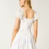 Hollister Sofia Drop-Waist Bubble Skort Dress,Hollister Sofia Drop-Waist Bubble Skort Dress