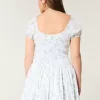 Hollister Sofia Drop-Waist Bubble Skort Dress,Hollister Sofia Drop-Waist Bubble Skort Dress