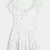 Hollister Sofia Drop-Waist Bubble Skort Dress,Hollister Sofia Drop-Waist Bubble Skort Dress