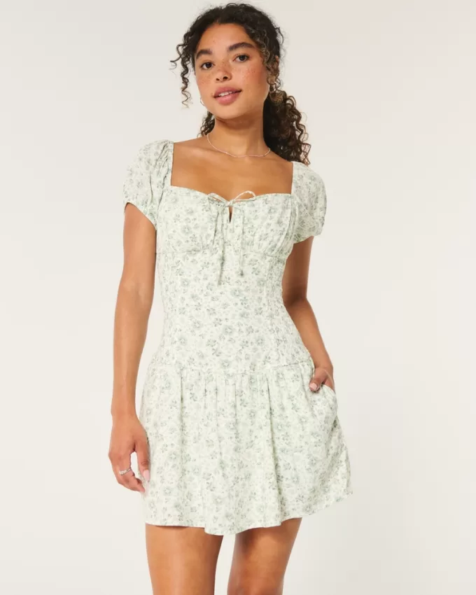 Hollister Sofia Drop Waist Skort Dress,Hollister Sofia Drop Waist Skort Dress