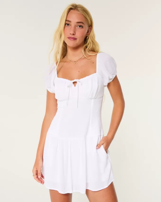 Hollister Sofia Drop Waist Skort Dress,Hollister Sofia Drop Waist Skort Dress