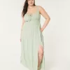 Hollister Sofia Side-Smocked Maxi Dress,Hollister Sofia Side-Smocked Maxi Dress Hollister Sofia Side-Smocked Maxi Dress,Hollister Sofia Side-Smocked Maxi Dress