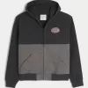 Hooded Zip-Up Workwear Jacket,Hooded Zip-Up Workwear Jacket