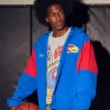 Kansas Jayhawks Graphic Hooded Windbreaker Jacket,Kansas Jayhawks Graphic Hooded Windbreaker Jacket