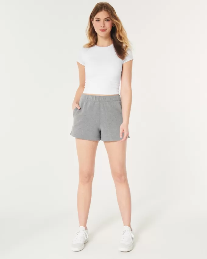 Knit Dad Shorts,Knit Dad Shorts
