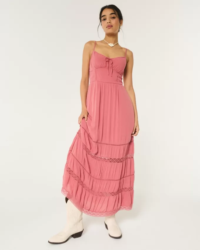 Lace Maxi Dress,Lace Maxi Dress