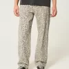 Leopard Print Baggy Painter Jeans,Leopard Print Baggy Painter Jeans