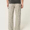 Leopard Print Baggy Painter Jeans,Leopard Print Baggy Painter Jeans