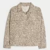 Leopard Print Denim Jacket,Leopard Print Denim Jacket
