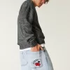 Light Wash Playing Cards Graphic Super Baggy Jeans,Light Wash Playing Cards Graphic Super Baggy Jeans