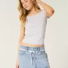 Light Wash Shoelace Denim Mini Skort,Light Wash Shoelace Denim Mini Skort