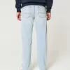 Light Wash Straight Jeans,Light Wash Straight Jeans