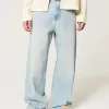 Light Wash Super Baggy Jeans,Light Wash Super Baggy Jeans