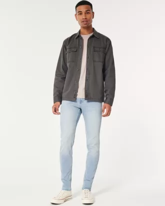 Light Wash Super Skinny Jeans,Light Wash Super Skinny Jeans