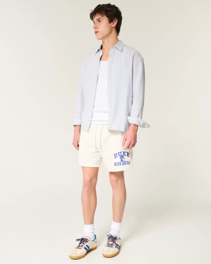 Linen-Blend Button-Through Shirt,Linen-Blend Button-Through Shirt