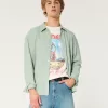 Linen-Blend Button-Through Shirt,Linen-Blend Button-Through Shirt Linen-Blend Button-Through Shirt,Linen-Blend Button-Through Shirt