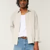 Linen-Blend Button-Through Shirt,Linen-Blend Button-Through Shirt Linen-Blend Button-Through Shirt,Linen-Blend Button-Through Shirt