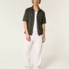Linen-Blend Flex-Waist Baggy Pants,Linen-Blend Flex-Waist Baggy Pants
